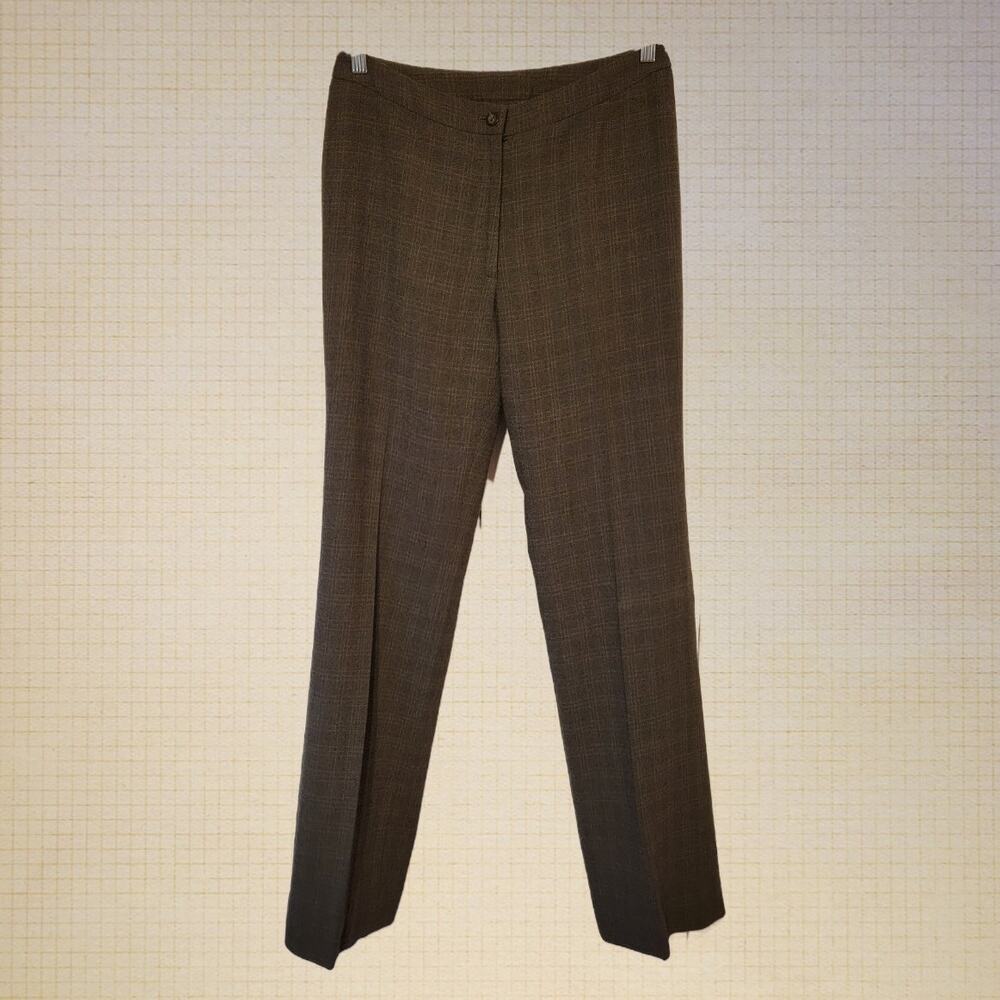 Classiques Entier, 10 | Vintage 100% Wool High Waisted Wide Leg Pants